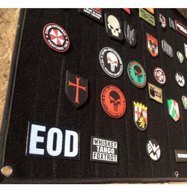 Produktbild Charlie Mike Klett-Paneel LARGE VELCRO PANEL, od green