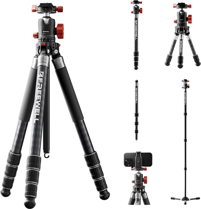 Produktbild Freewell Real Multi-Tripod 5-in-1 (Carbon)
