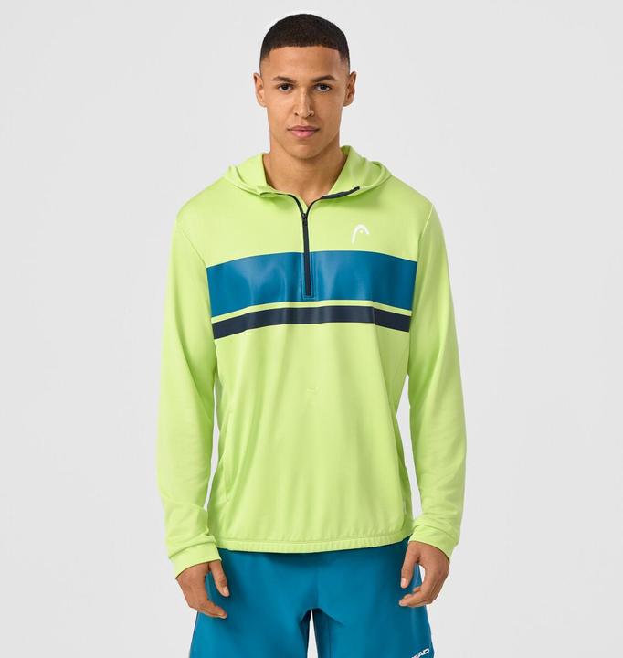 Actual product image Head Topspin Hoodie Lightlime/Teal Man (S)