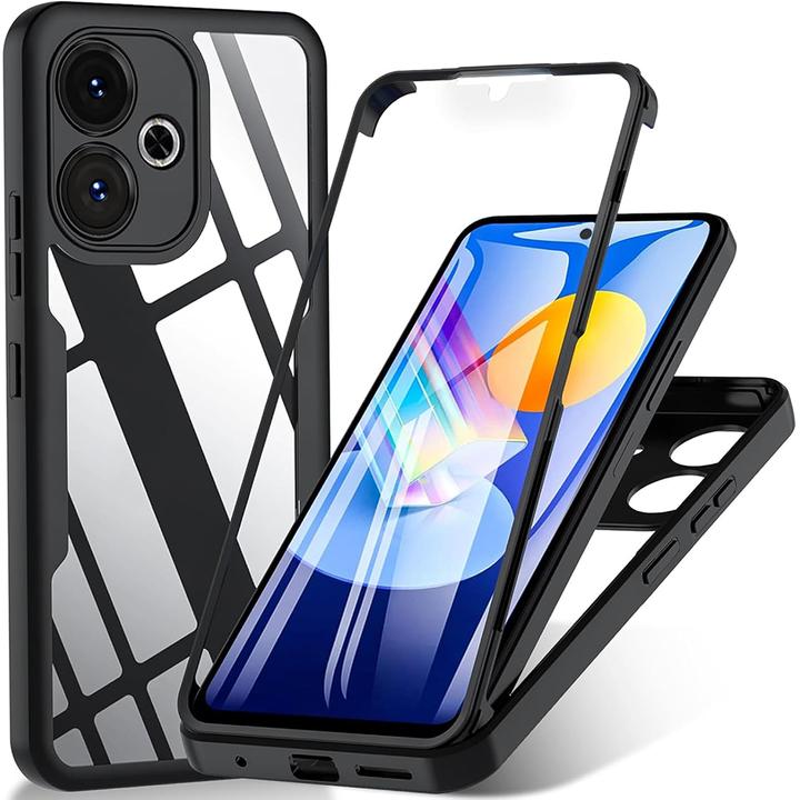 Actual product image Techsuit - ColorVerse 360 Series + Screen Protector - Xiaomi Redmi 13 / Poco M6 4G - Black (Xiaomi Redmi 13)