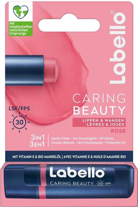 Immagine prodotto LABELLO Caring Beauty Rose Stick 4.8 g (Stick per la cura delle labbra, 204.40 ml)