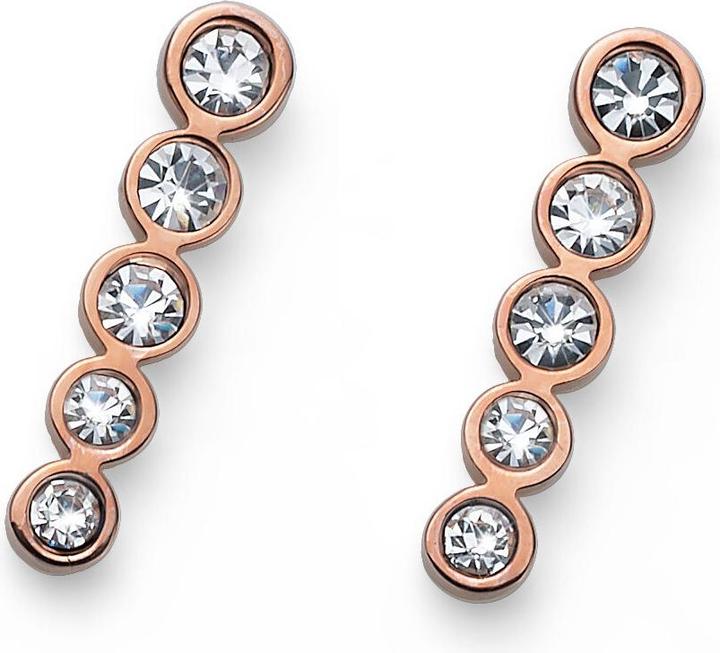 Immagine prodotto Oliver Weber Collection Oliver Weber - Eleganti orecchini in bronzo con cristalli trasparenti Change 23014RG