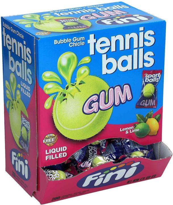 FT Tennisball Kaugummi (200 pcs, 1000 g)