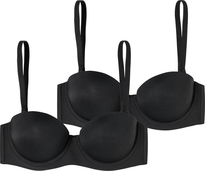 Actual product image Schiesser Bügel-BH Bandeau mit Schale - Unique Micro (pack of 2, 80 C)