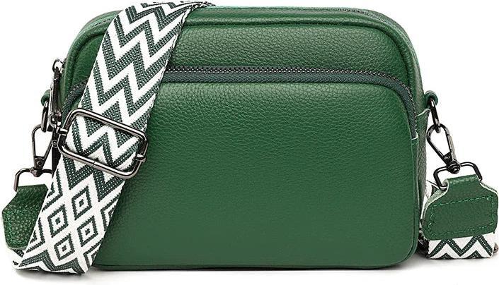 Only-Bags.Store Echtes Leder Crossbody Tasche Schultertaschen Handtasche