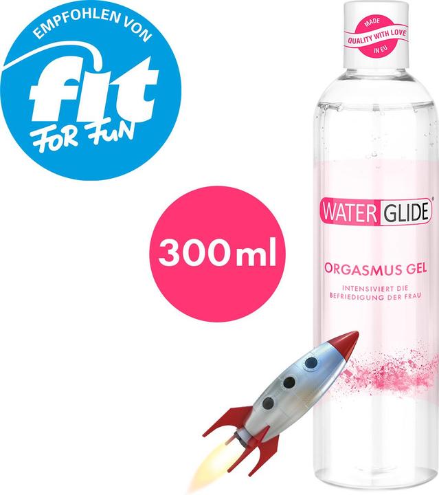 Actual product image Lovetoy Waterglide 300 ml Orgasm Gel (300 ml)