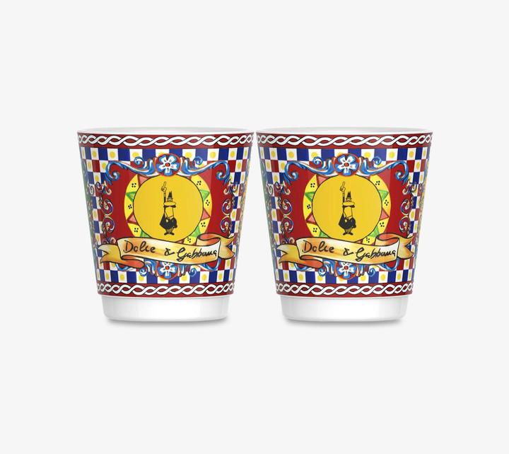 Produktbild Bialetti Espressokocher Dolce & Gabbana rot/klein gemustert