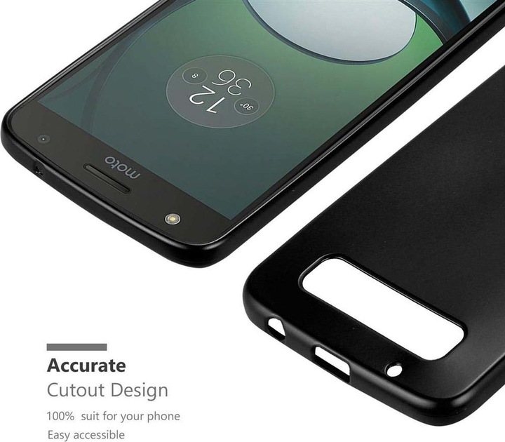Produktbild Cadorabo TPU Matt Metallic Cover (Motorola Moto Z Play)