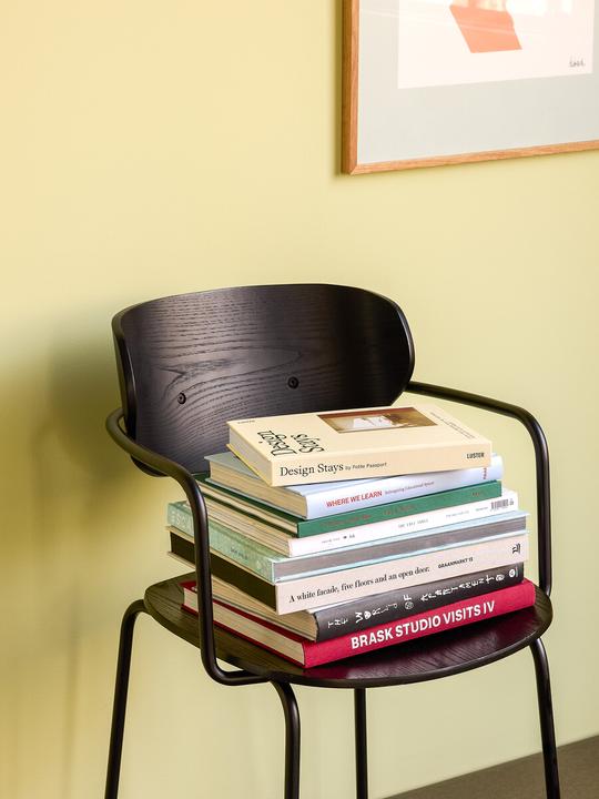 Actual product image Hübsch Arch Dining Chair Black