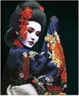 Actual product image Diamond Dotz Diamond Painting Geisha