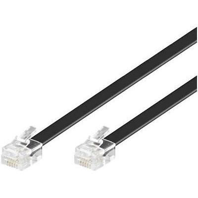 MicroConnect Modular Straight RJ12 6C/6P, Telefon Zubehör