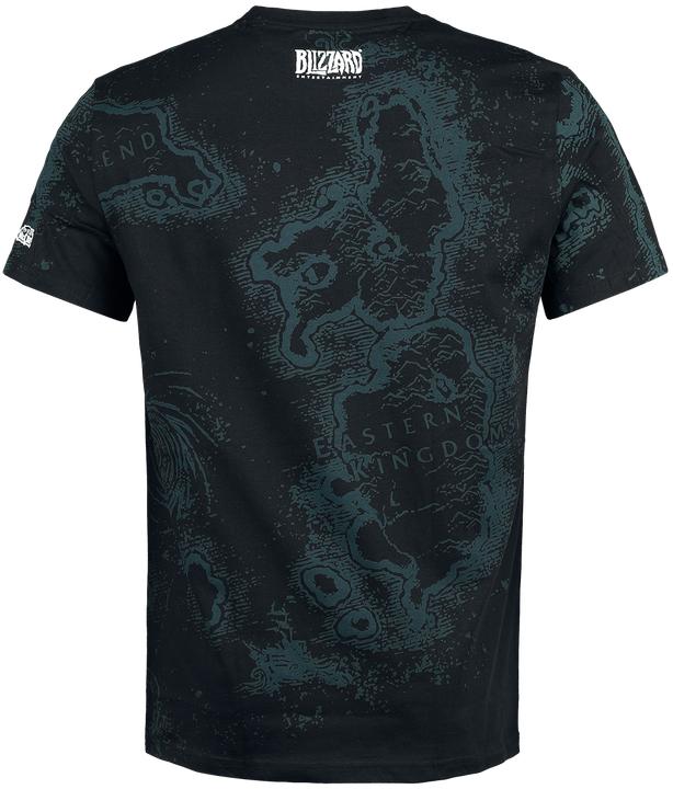 Produktbild Difuzed World of Warcraft T-Shirt Azeroth Map (S) (S)