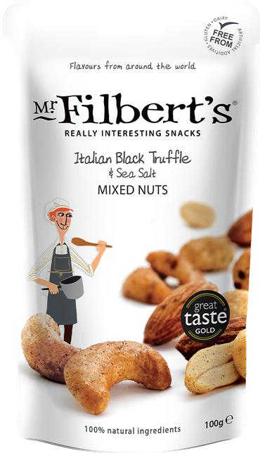 Actual product image Mr. Filbert's Black Truffle & Sea Salt (100 g)
