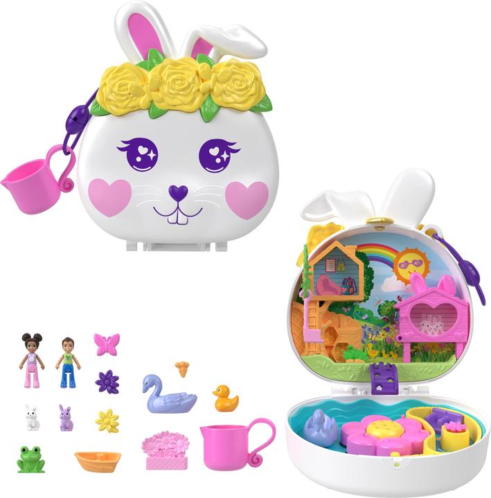 Produktbild Polly Pocket Blumen-Häschen Schatulle