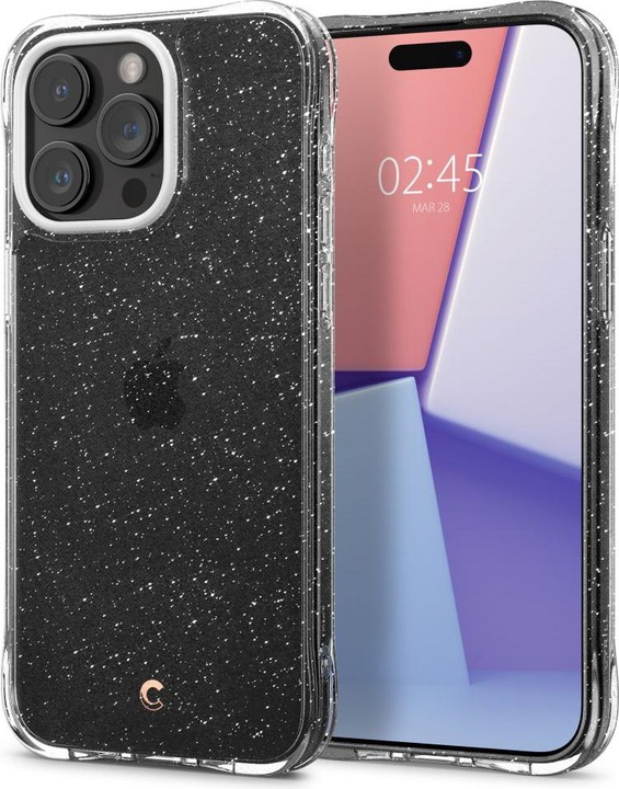 Produktbild Cyrill Cecile iPhone 15 Pro 6.1" glitter clear ACS06764 (Apple iPhone 15 Pro)