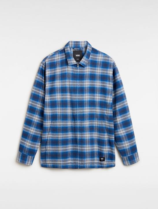 Vans Montwood Zip Flannel Dress Blues/True Blue (M)