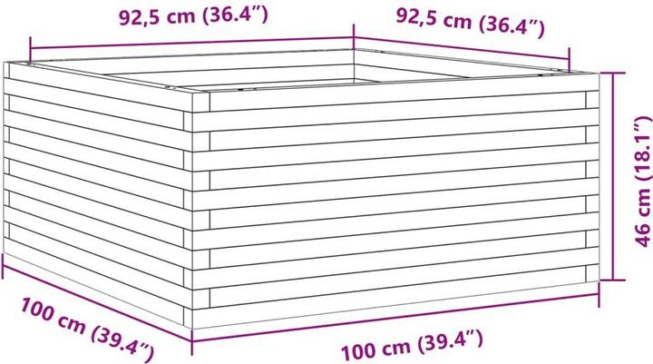 Produktbild vidaXL Pflanzgefäss