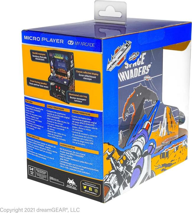 Produktbild MyArcade Space Invaders Micro Player