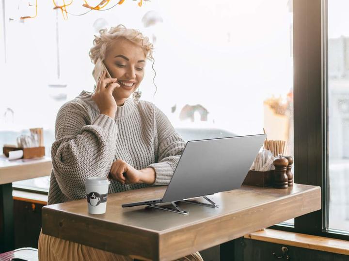 Actual product image Durable Halterung Stand Fold