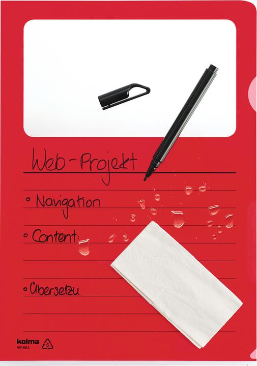 Actual product image Kolma VISA Dossier Script (A4, 10x)