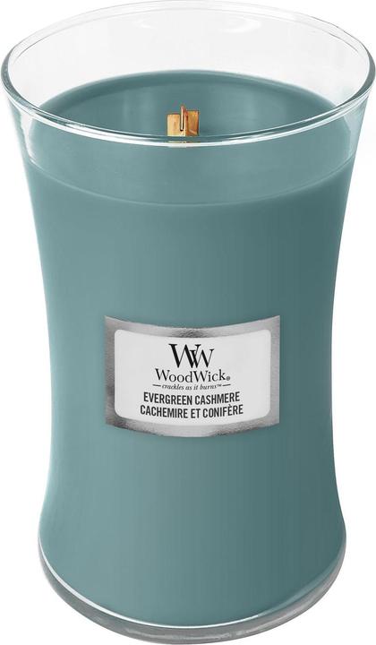 Actual product image WoodWick Evergreen Cashmere Large Jar Scented Candle (609.50 g)