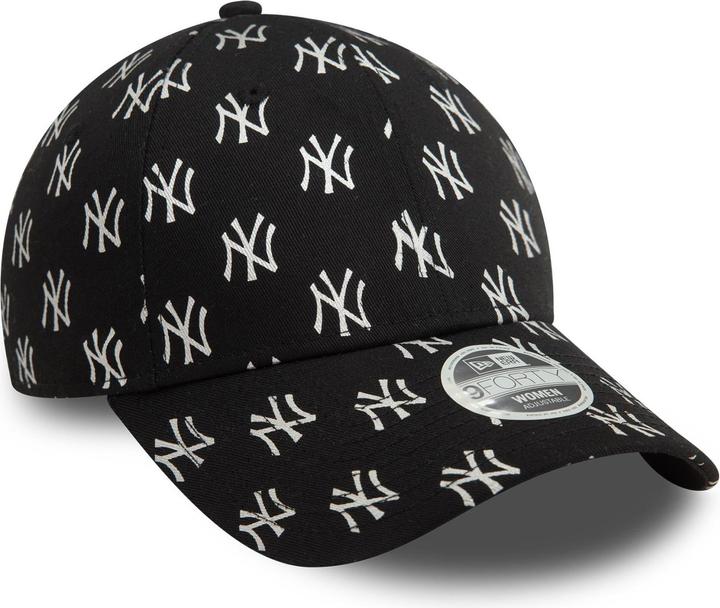 Actual product image New Era 9Forty Ladies Cap - METALLIC New York Yankees black
