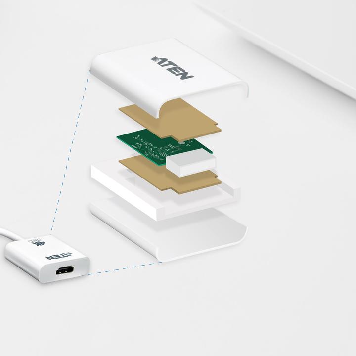 Produktbild Aten VC986B Video- / Audio-Adapter (HDMI, 18 cm)