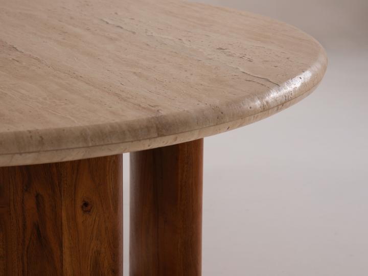 Image du produit Micadoni Table Basse, "Cleo", Marron Clair, 80x80x35