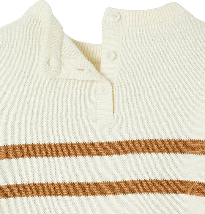 Produktbild Vertbaudet Gestreifter Baby Strickpullover (92)