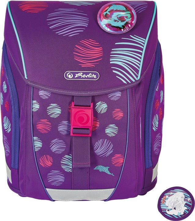 Actual product image Herlitz School bag FiloLight Plus Sea Bubbles (16 l)