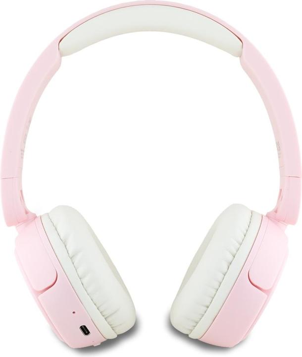 Actual product image Hello Kitty Face Logo Bluetooth On-Ear Headphones - Pink