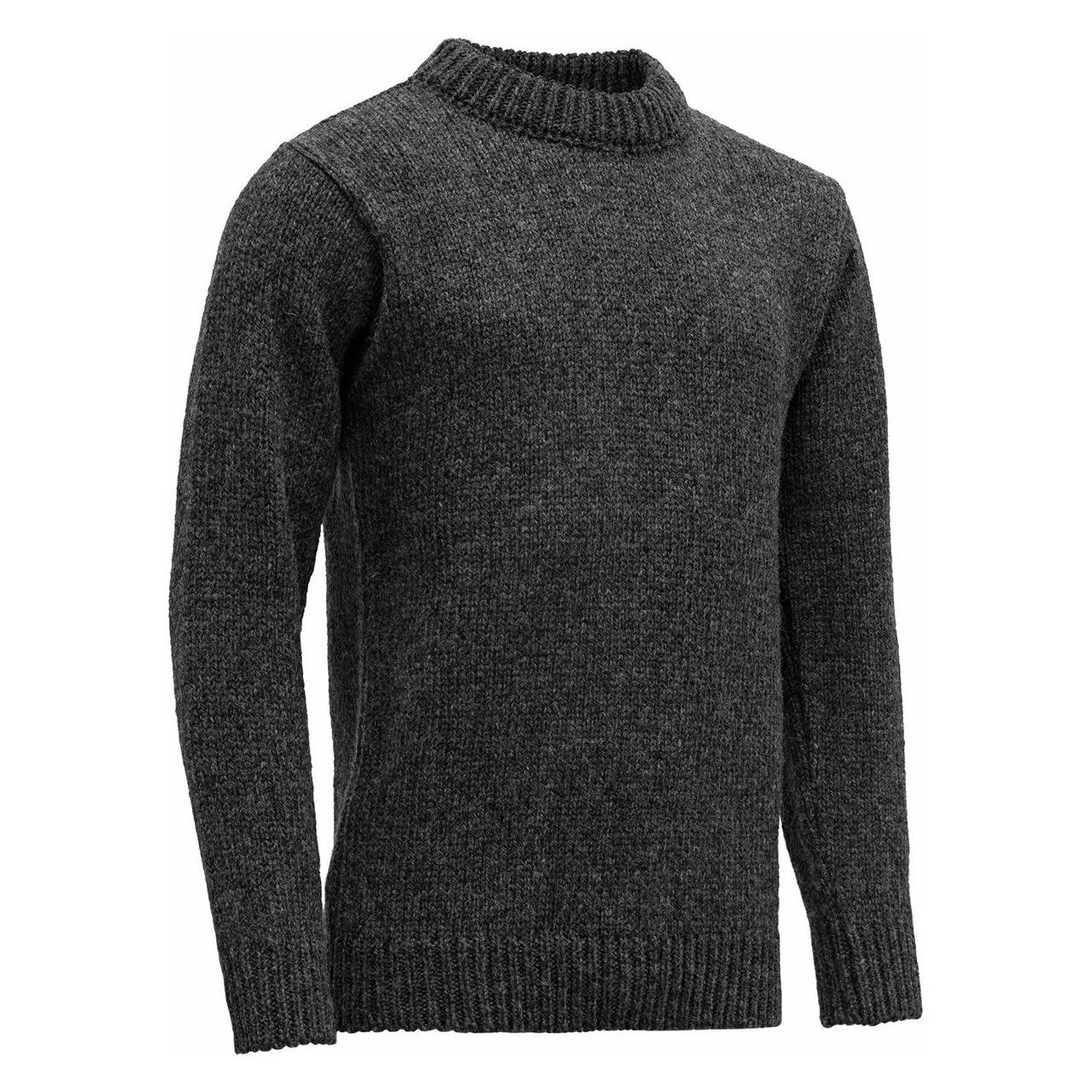 Devold, Herren, Pullover, Nansen Crew Neck Pullover, Grau, (L)