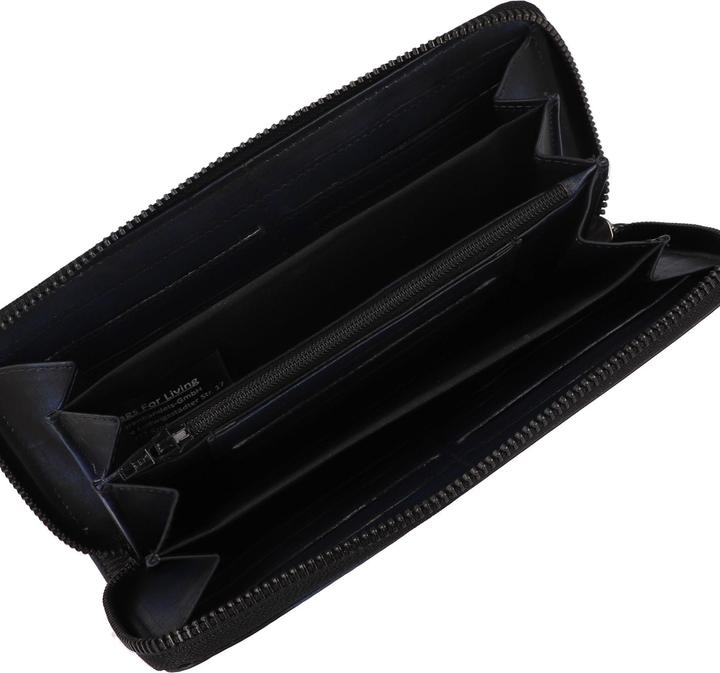 Actual product image Greenburry Destressed Geldbörse RFID Schutz Leder 19 cm