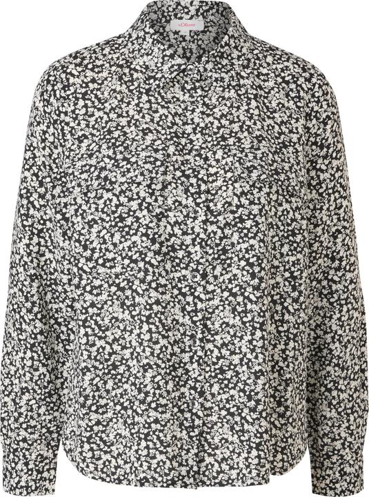Produktbild s.Oliver Bluse Viskose-Bluse mit Alloverprint (46)