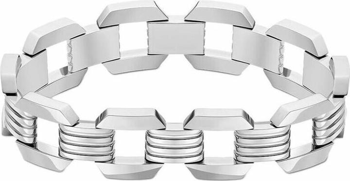 Immagine prodotto Police MasivnÃ pánskÃ½ náramek z oceli Gear PEAGB221155 - Lunghezza: 21 cm (21 cm, Acciaio inossidabile)