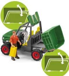 Image du produit Schleich Sylviculteur avec véhicule