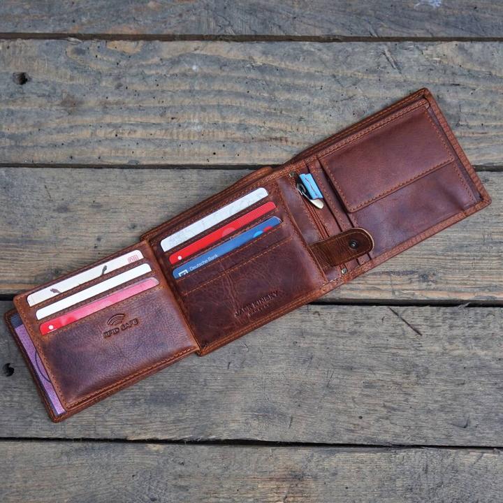 Actual product image Jack kinsky Scheintasche quer Doppelklappe