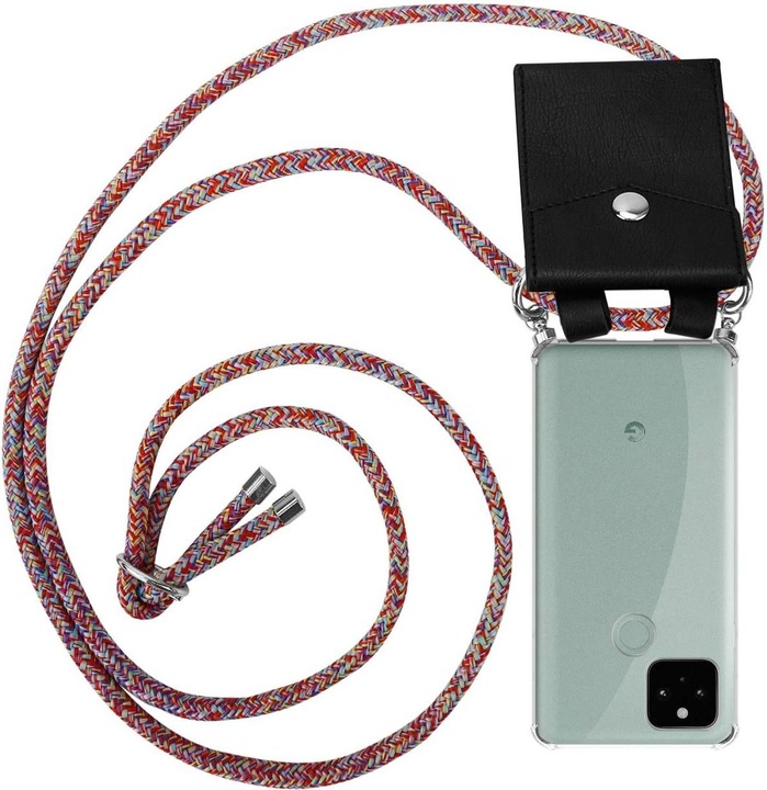Produktbild Cadorabo TPU Handy Kette SILBER Cover