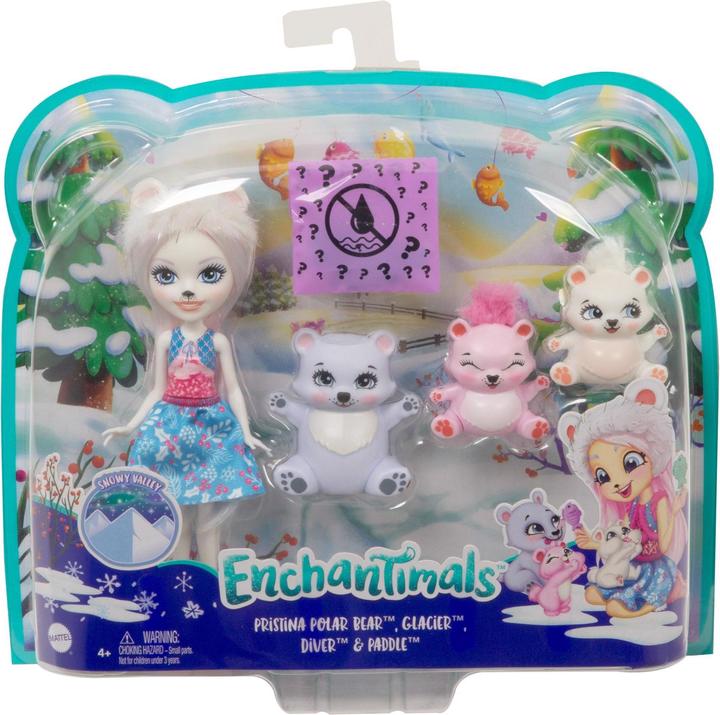 Image du produit Enchantimals Set de jeu Pristina Polar Bear