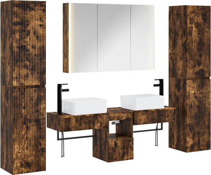 Actual product image vidaXL Badezimmer Spiegel