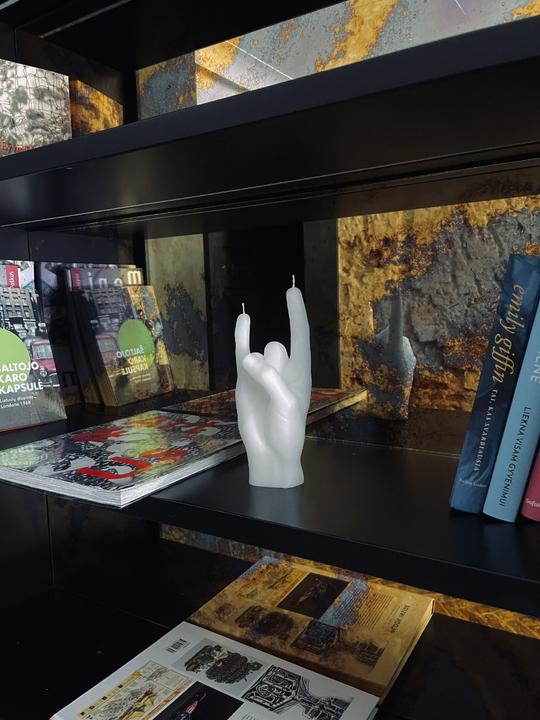 Actual product image Candle Hand You Rock (1 pcs.)