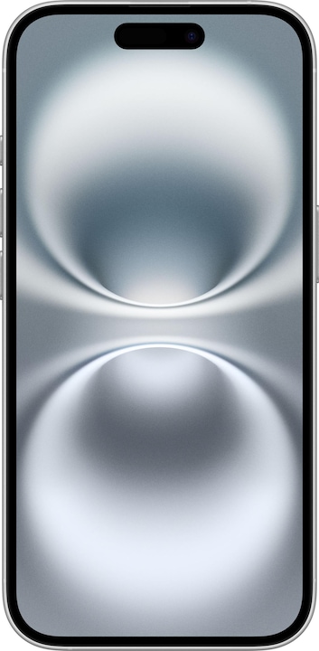 Image du produit Apple iPhone 16 (256 Go, Blanc, 6.10", SIM + eSIM, 48 Mpx, 5G)