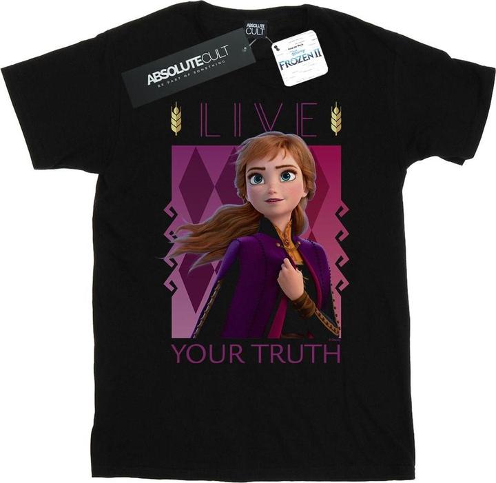 Immagine prodotto Disney Frozen 2 Anna Live Your Truth Maglietta Uomo (4XL)