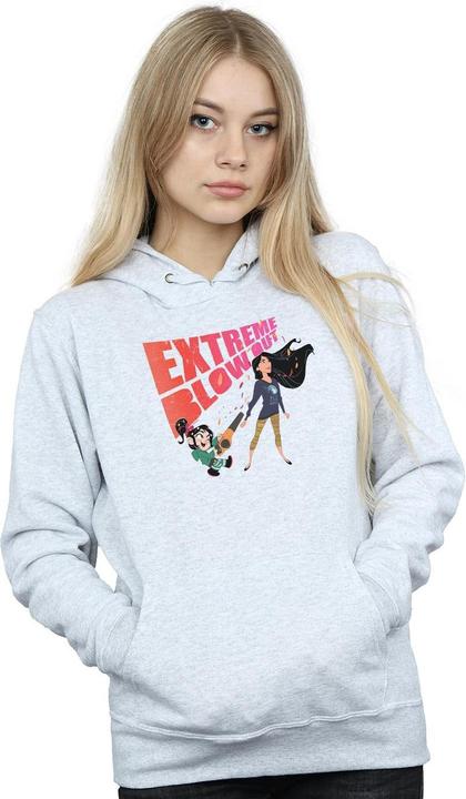 Image du produit Disney - Sweat à capuche WRECK IT RALPH POCAHONTAS AND VANELLOPE - Femme (S)