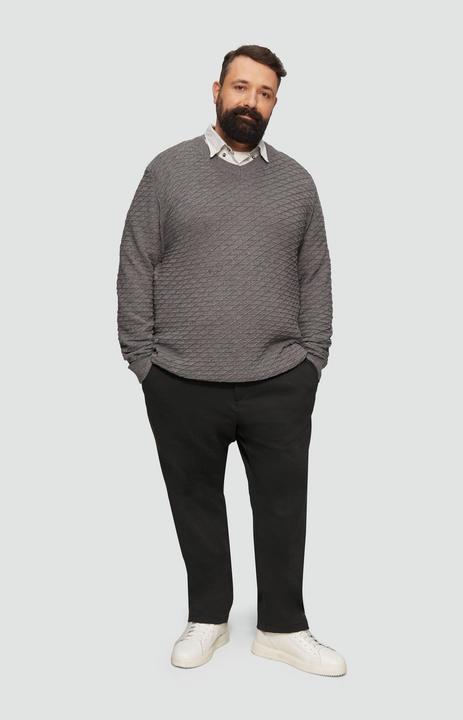Actual product image S.Oliver Hose Chinojogger mit Straight Leg (W46/L32)