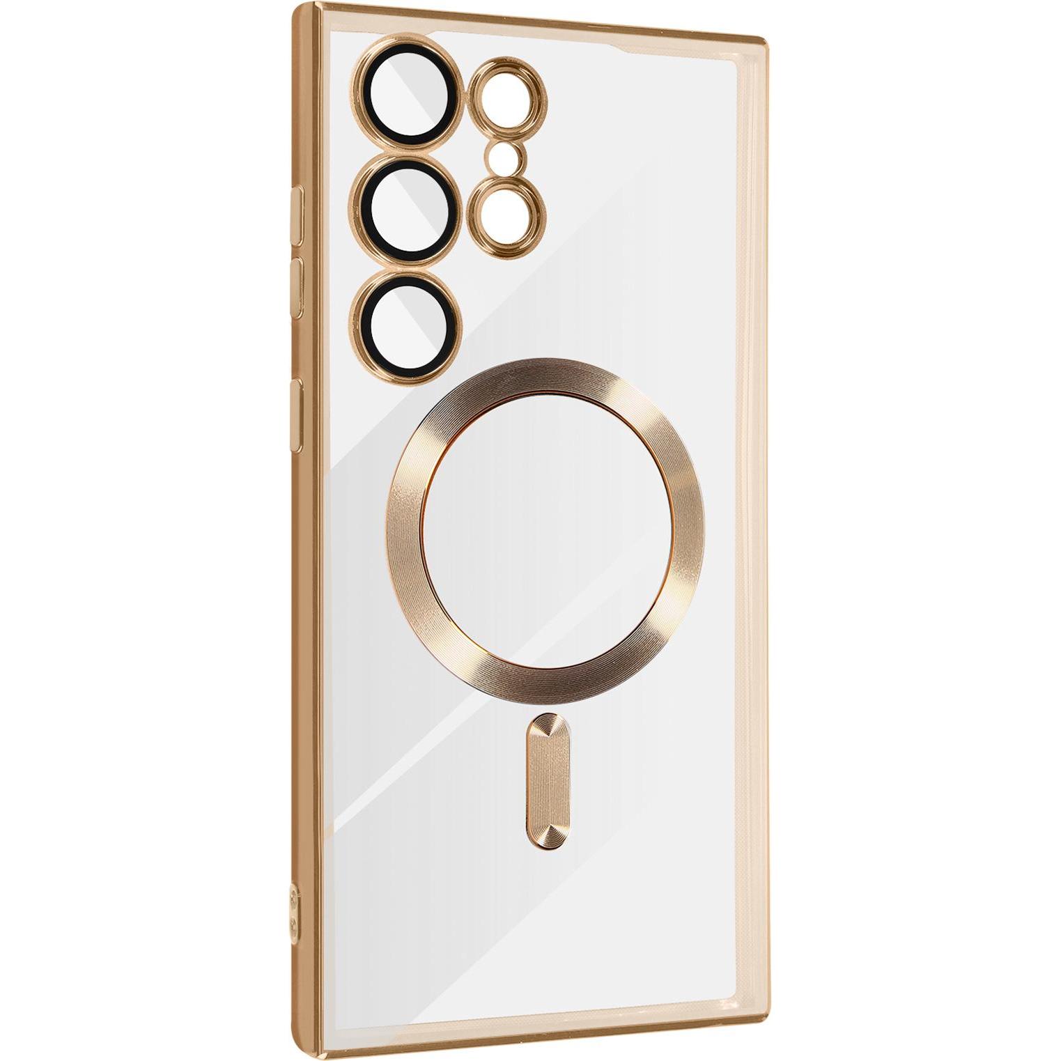 Thumbnail - Avizar Metallic Series (Samsung Galaxy S23 Ultra), Smartphone Hülle, Gelb