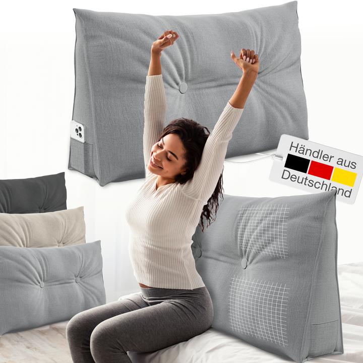 Actual product image Aktivshop Bed and back support cushions (90 x 20 x 50 cm)