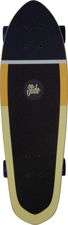 Actual product image Slide Cruiser Stripes Yellow (11.02")