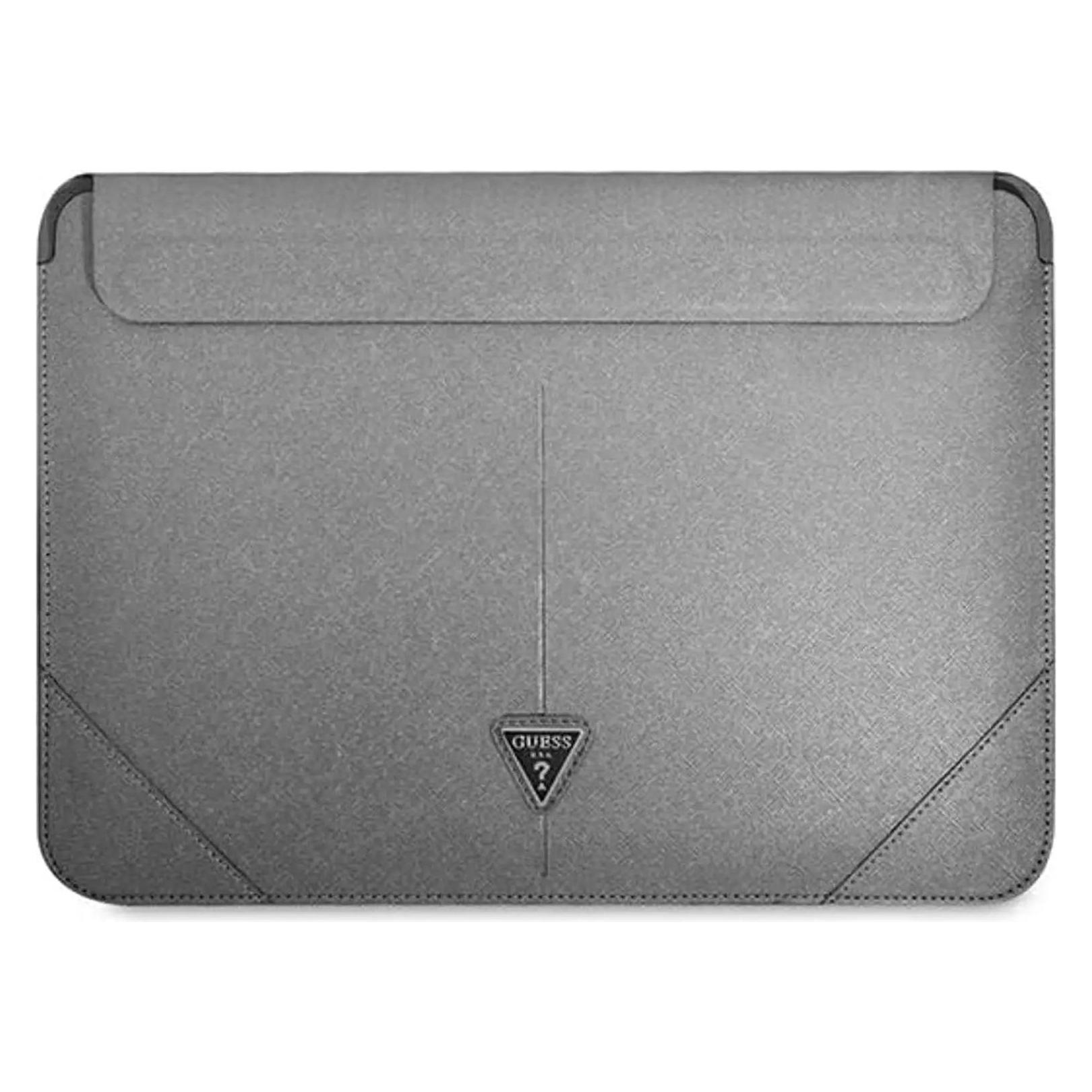 Guess Sleeve GUCS16PSATLG 16 Quot Silver (16", Universal), Notebooktasche, Silber