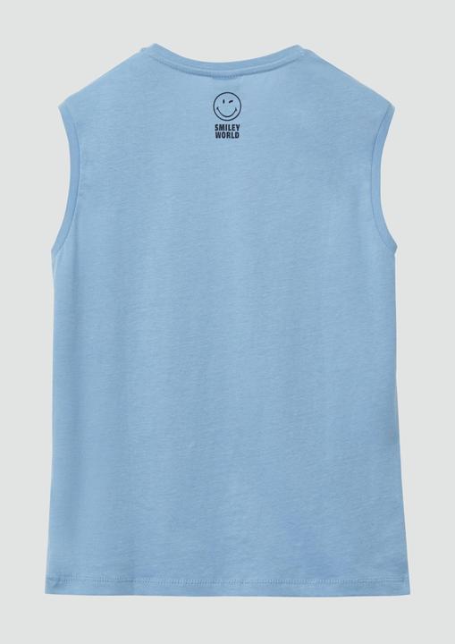 Produktbild S.Oliver T-Shirt Ärmlloses Shirt mit Smiley®-Print (170, 176)